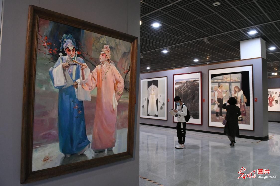 广州艺术博物院&“奋进粤港澳大湾区——全国中国画、油画 作品展”开展