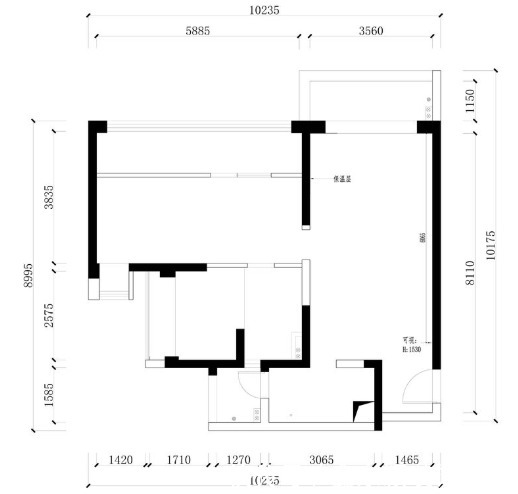 87㎡北欧风新房，捕捉品质生活的细腻与精髓!|新房装修 | 客厅