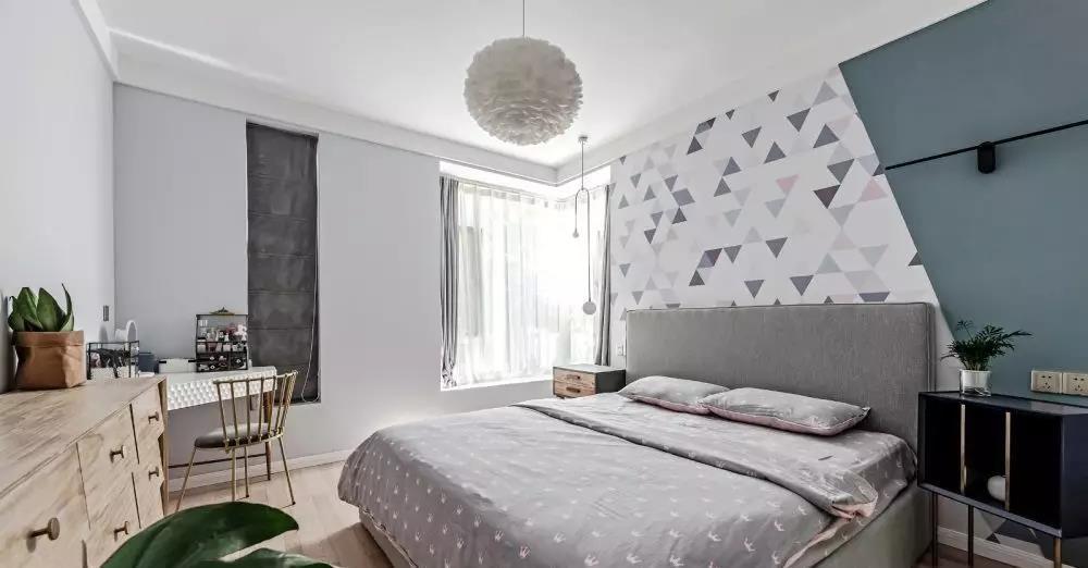 三居室|极简风的北欧三居室,别有一番风情和韵味,更显空间通透