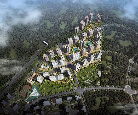 车水路|总建面68.4万方，兰草坝千亩大城（一期）规划、效果图出炉！