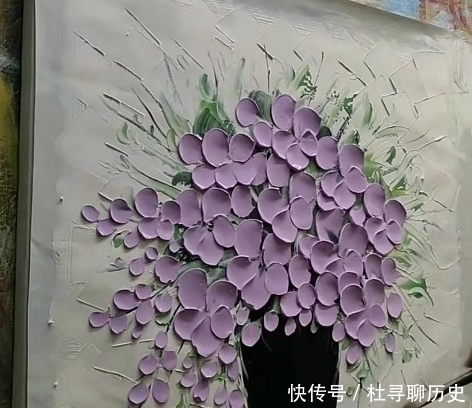 大神|大神放弃用笔,直接用颜料画画,开始:秀技的?最后:颜料不要钱?