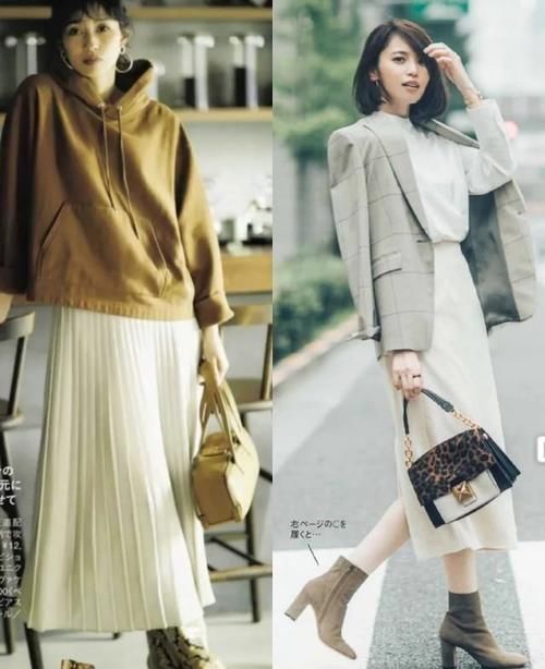 短靴|今年秋冬为什么流行“短靴+半裙”?看完这些穿搭示范,你就懂了