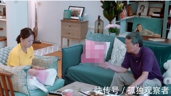 乔恩|陈乔恩和爸爸一起吃饭，看到他们吃的食材，网友明星就是不一样