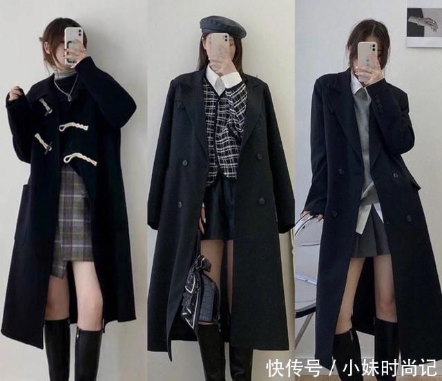 女人味|精致女人的冬日穿搭, 用深色系的叠穿法则, 穿出优雅知性女人味!