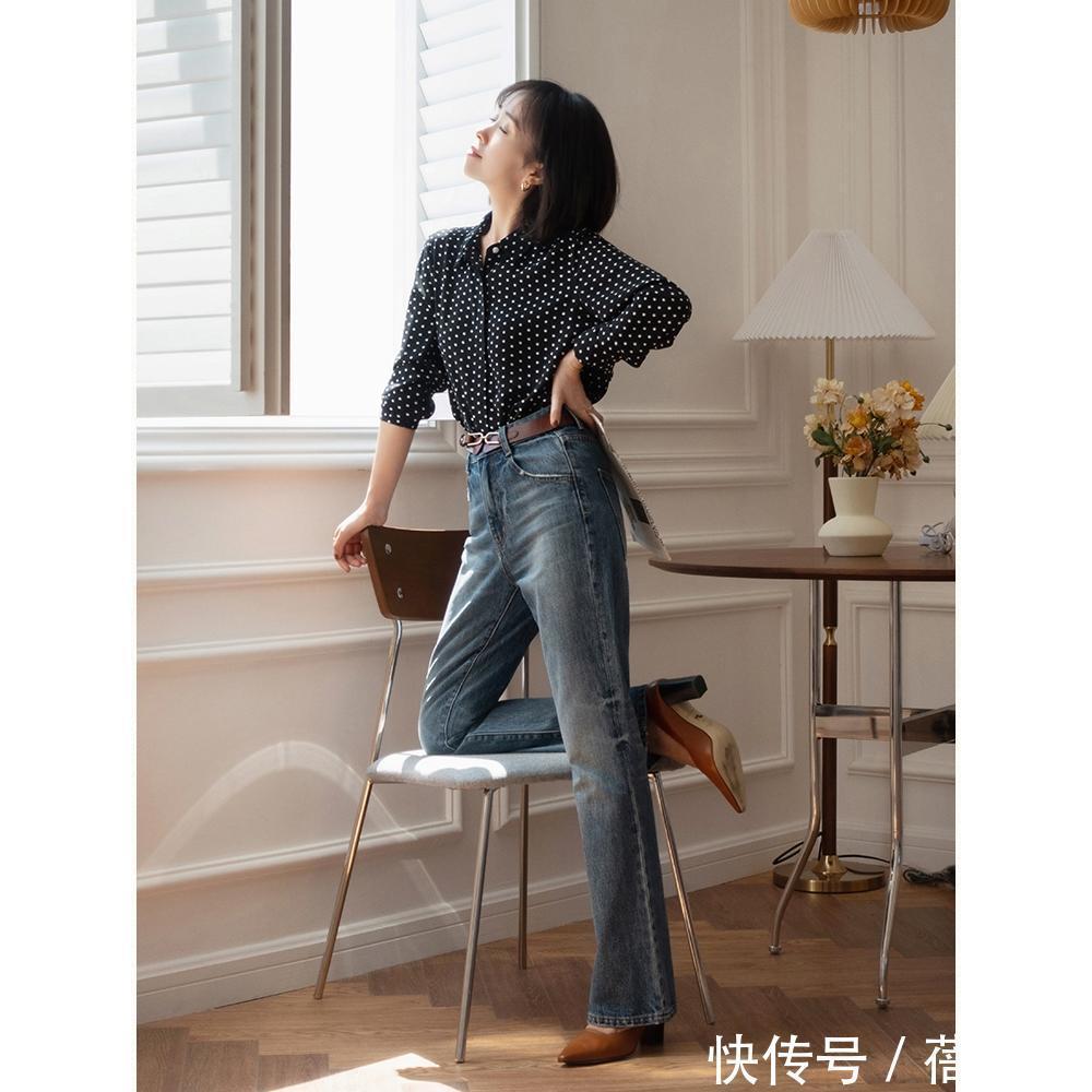 版型|紧身裤不再流行,秋季流行“宽松裤”,搭配针织衫、衬衫都很高级