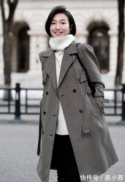大长腿 收起你的卫衣!瞧今年早春流行的“长风衣”,这样搭配回头率100%