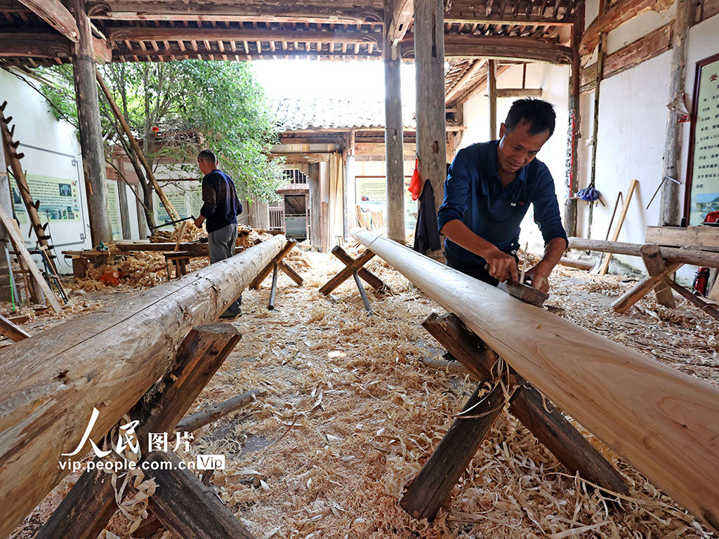 贞孝$江西抚州:修旧如旧 保护古村