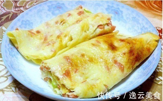 煎鸡蛋饼不要着急下锅,往面糊中加点它摇一摇,又薄又香还不粘锅