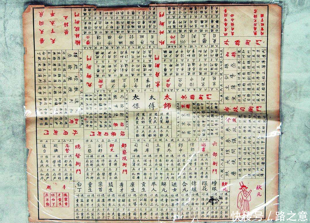 游戏|由科举制衍生的游戏升官图,从唐代风靡到清代,你知道怎么玩吗?