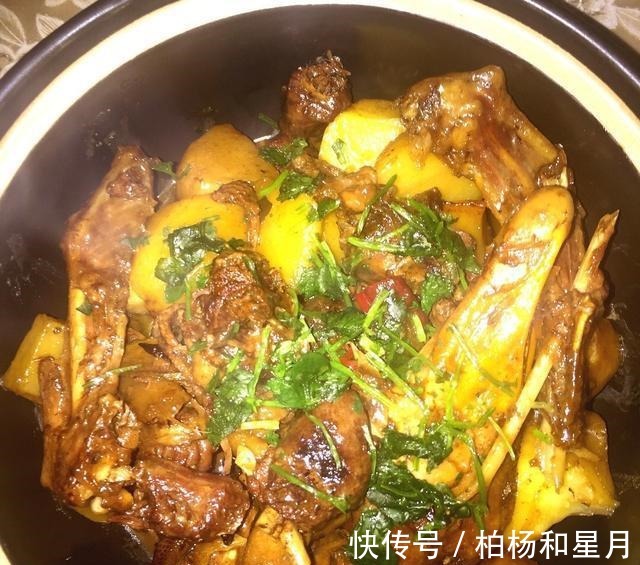 天凉了，过来吃上一锅香喷喷的焖鹅肉，鲜嫩美味超下饭！