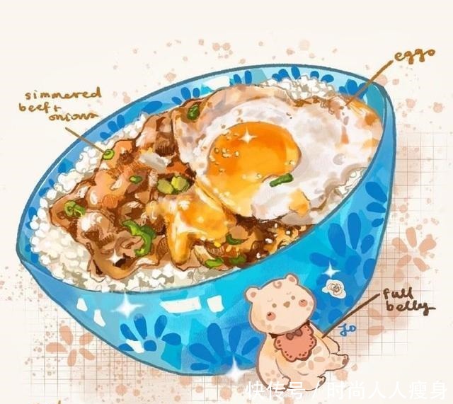 盛宴|不一样的美食插画,带给我们同样的视觉盛宴