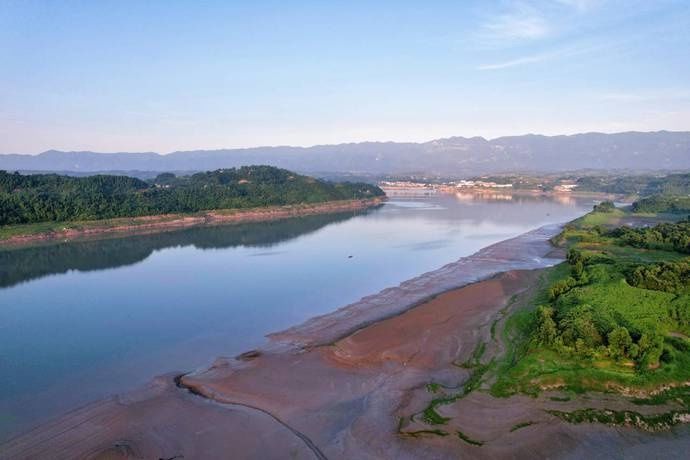 滨江湿地公园|忠县滨江湿地公园美若油画