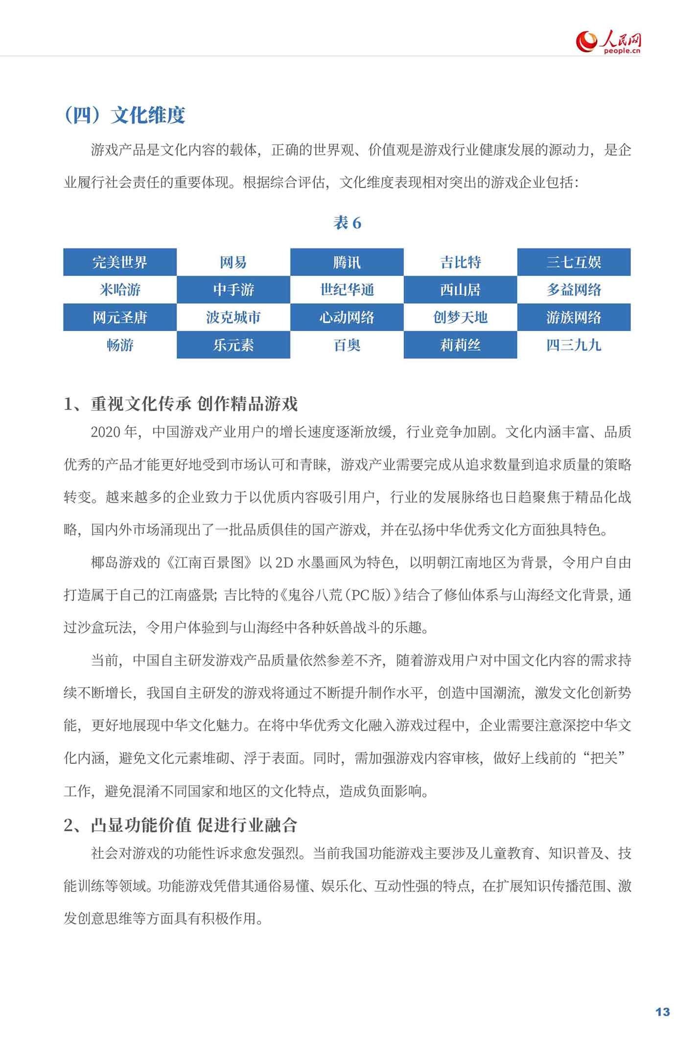 《游戏企业社会责任报告（2021）》全文