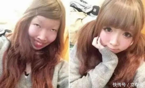 p图|化妆前vs化妆后,网友看后被吓到:咋跟看鬼片是的!
