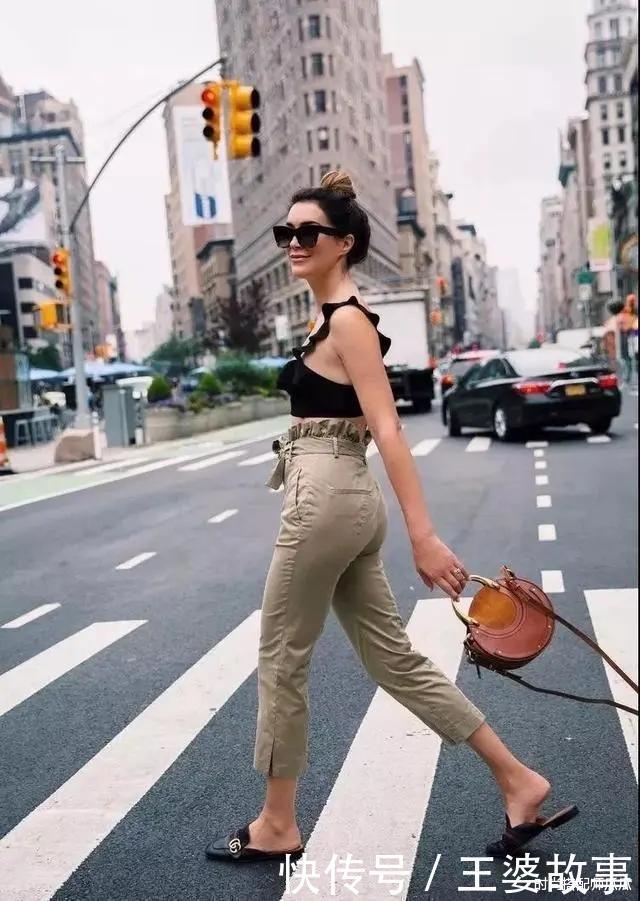 阔腿裤不受宠了!今年最流行的裤子叫“花苞裤”,谁穿谁时髦