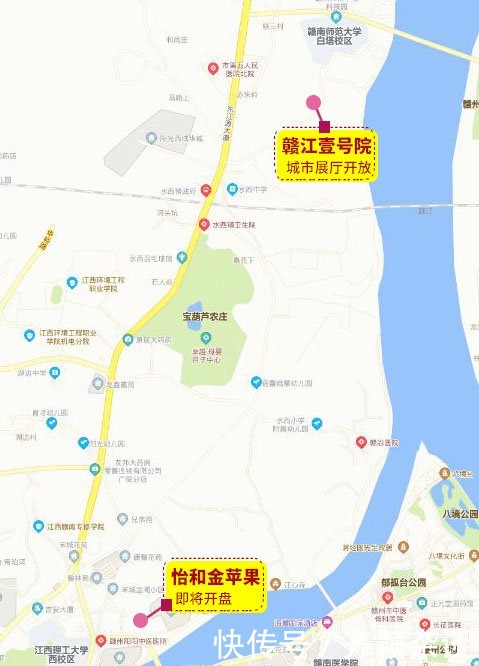 重磅!2021赣州中心城区新盘地图曝光!买房