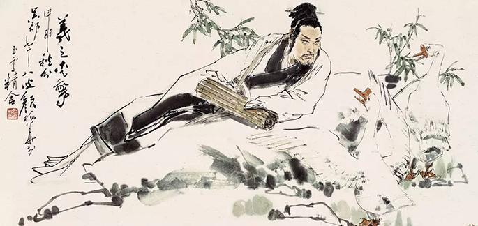 此人|此人想求王義之的墨宝, 于是养了一群鹅, 王義之见了主动为他题字