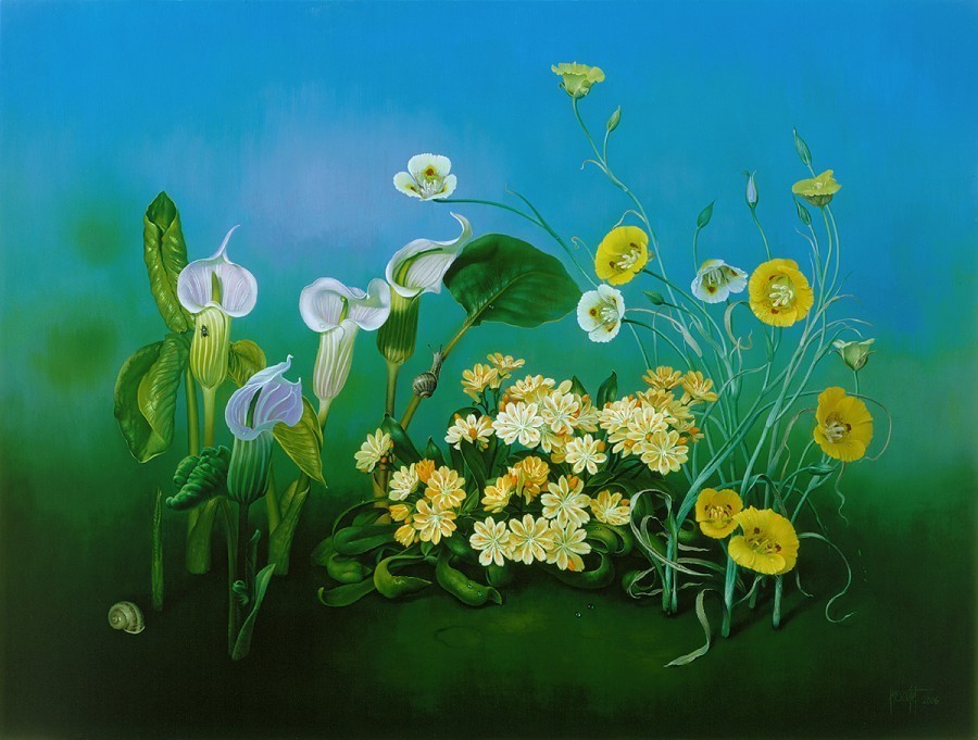 巴塞罗那!西班牙超写实油画大师marcEscofet:大自然的灵魂画师