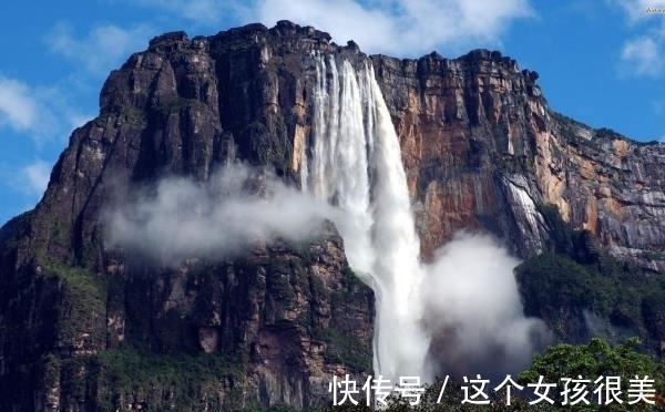 垂直落差|世界上最高的瀑布:垂直落差979.6米(比两座东方明珠还高)