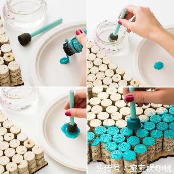 软木塞|一个木塞百种姿态,酒瓶塞攒起来搞创意,一个不嫌少,再多不算多