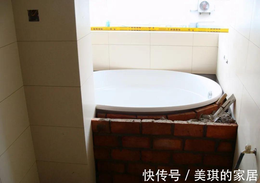 浴缸|老婆非要自己砌个浴缸，完工一看竟像大锅灶，给大伙看看