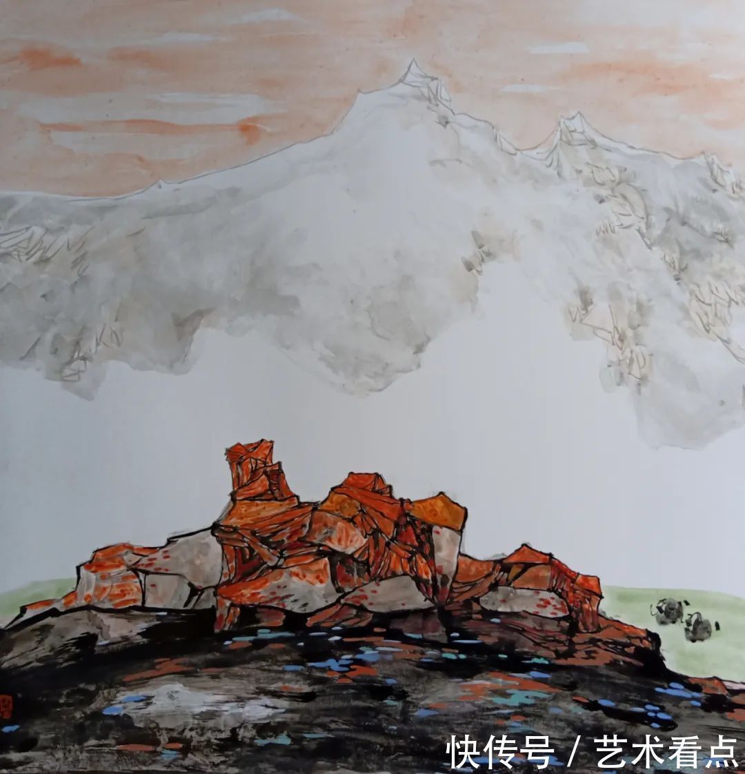 今日头条@神山圣水——刘春明山水画作品展