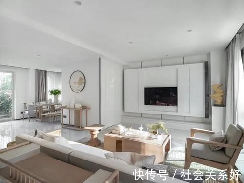 禅意|看了他的230㎡别墅，才懂何为禅意东方美，入户感，轻奢又高级！