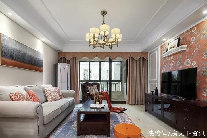 户型图|145平米的美式风格,原来三居室还可以这样装修