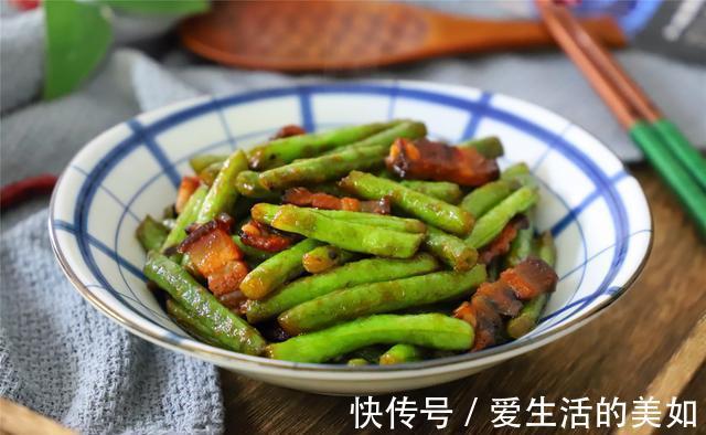 四季豆|炒腊肉时，直接用水泡就错了，多做2步，腊肉不咸不硬，入味好吃