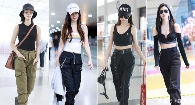 潮感|薇娅不是明星却有潮感,白T恤配粉裤秀身材,甜美清新哪像35岁