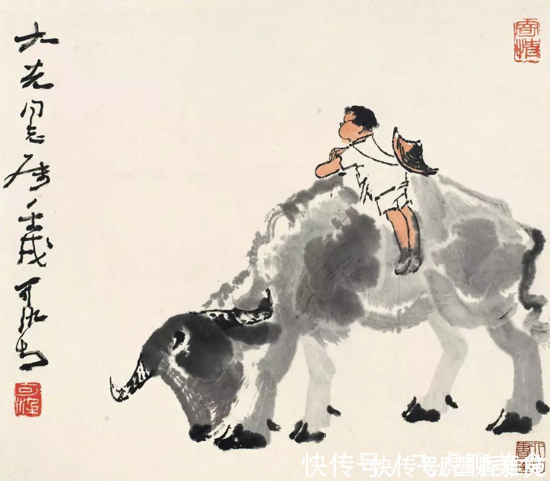 齐白石@奇趣洋溢,不可一世——大师李可染绘画欣赏