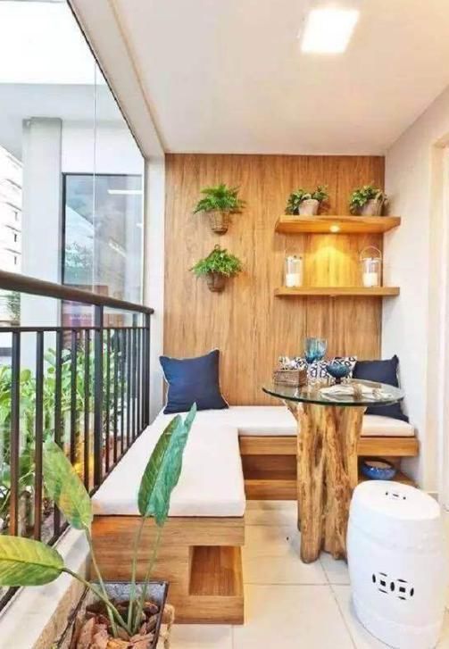 洗衣机|同样是阳台,这样装修不仅实用还漂亮,别再把阳台变“晾晒台”了