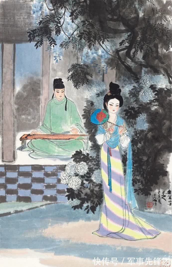 湘灵$送走心爱的侍女后,他写了首宋词,中间两句让人想哭,成网络金句