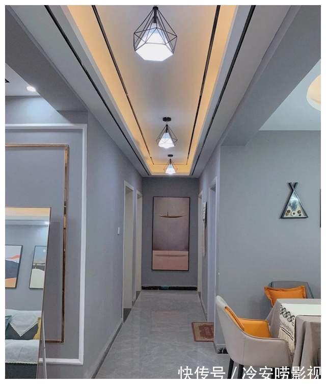 墙壁|装修了半年的新房终于可以入住了,简单大方接地气,朋友都说好看