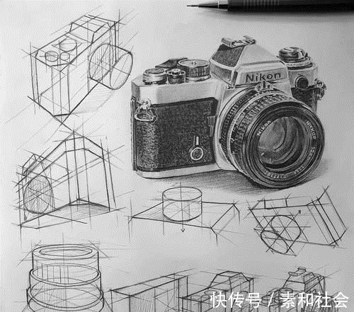 严谨#为什么说素描必须要严谨?看到这些作品就明白了