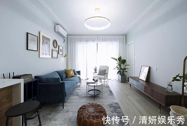 吊顶|80㎡装完仅5.5万，全屋乳胶漆不吊顶不做造型，颜值却相当高