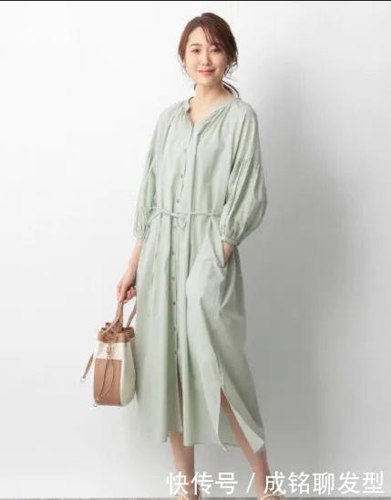 身材|今夏火了“衬衫裙”,根据身材选对款式是重点,显身材又时尚减龄