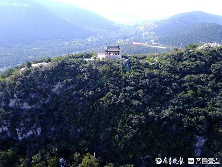 千佛山|中秋节清澈空气里的济南千佛山青翠欲滴