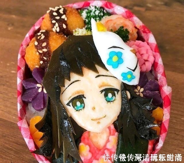 可乐饼|鬼灭之刃开启便当化,颜值爆表,看着心情都更美好了!