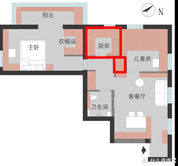 衣帽间|真·收纳狂魔！66㎡挤出20㎡收纳+步入式衣帽间！！