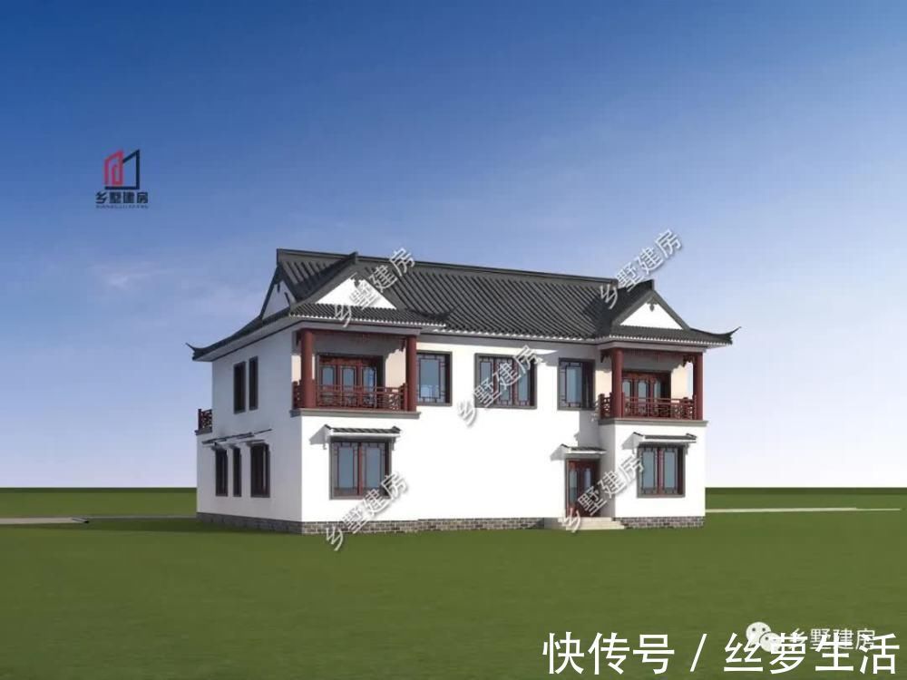 堂屋|四合别院做设计，精美实用歇山顶，回乡建一栋，光宗耀祖艳门楣