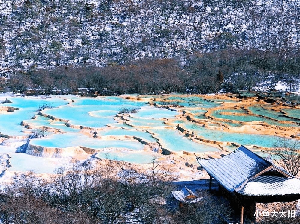 黄龙风景名胜区|四川省藏了个人间仙境，景色可比九寨沟，让人难以忘记