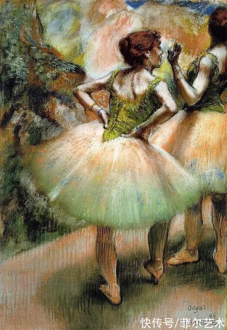法国@法国艺术大师埃德加·德加舞女125幅油画作品,美翻了