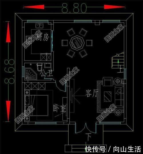 户型|适合农村75平宅基地的自建房图,总有一款是你的心头好