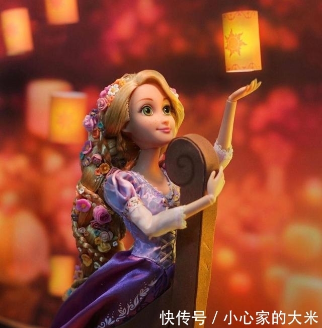 艾莎女王|大神制作迪士尼娃娃,贝儿公主华丽优雅,艾莎女王精美别致