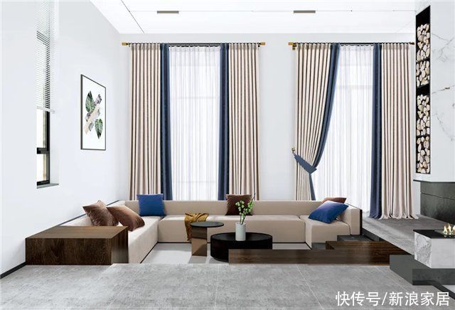 窗帘杆|墙布十大品牌之高级的窗帘搭配