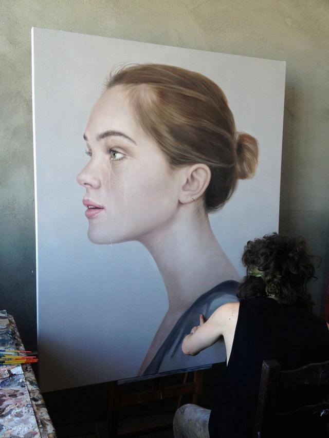 圣莫尼卡&为了避免千篇一律的肖像写实,他用作品来捕获人物转瞬即逝的印象