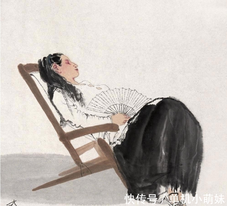 文人画@何家英:细致入微的刻画,带有文人画的高雅意境