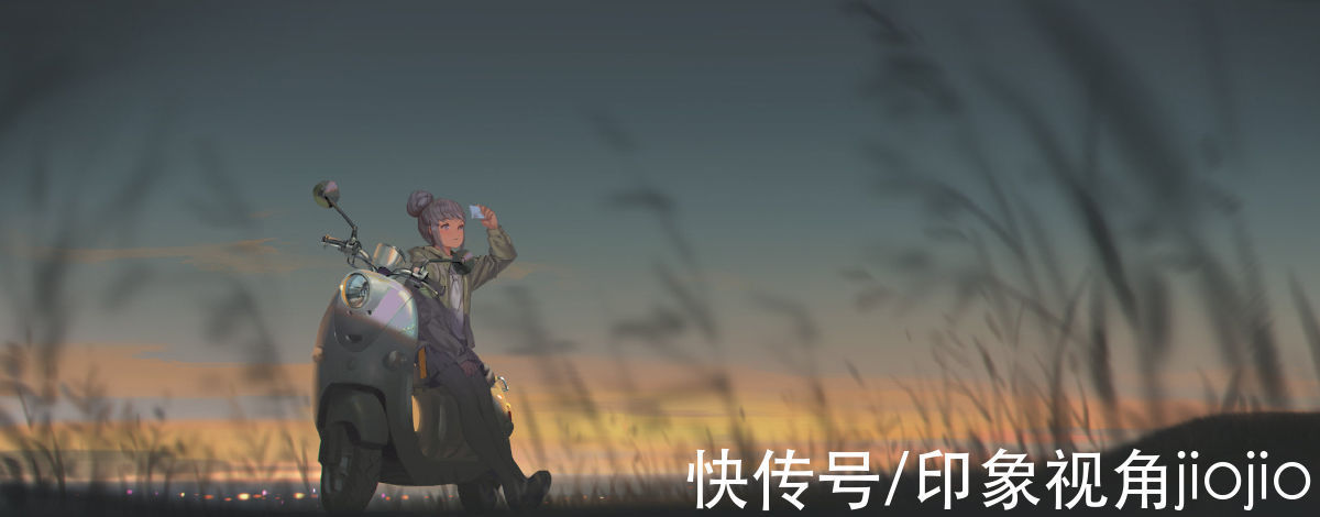 插画作品!油画质感与天真萝莉相结合的插画,非常的明亮生动