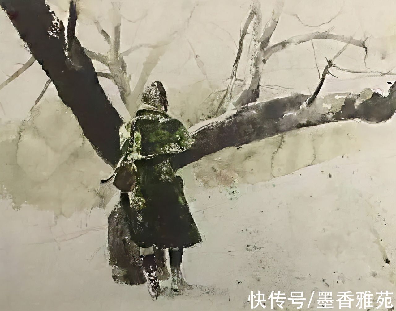 画家$美国最伟大的画家安德鲁怀斯,瞒着妻子用15年偷画一个女人